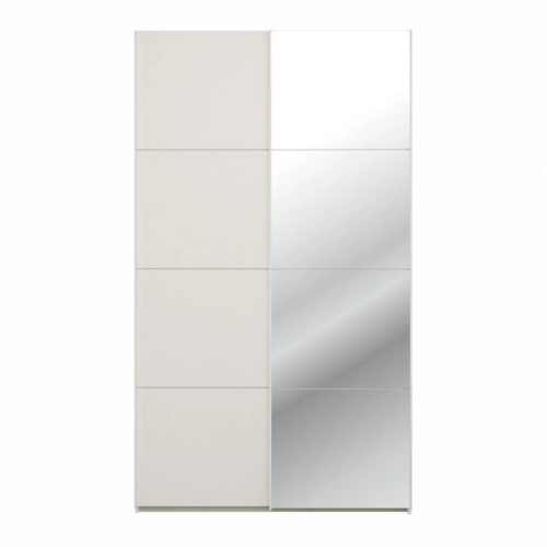 Szafa ubraniowa z lustrem 120 cm Kolor Piaskowy